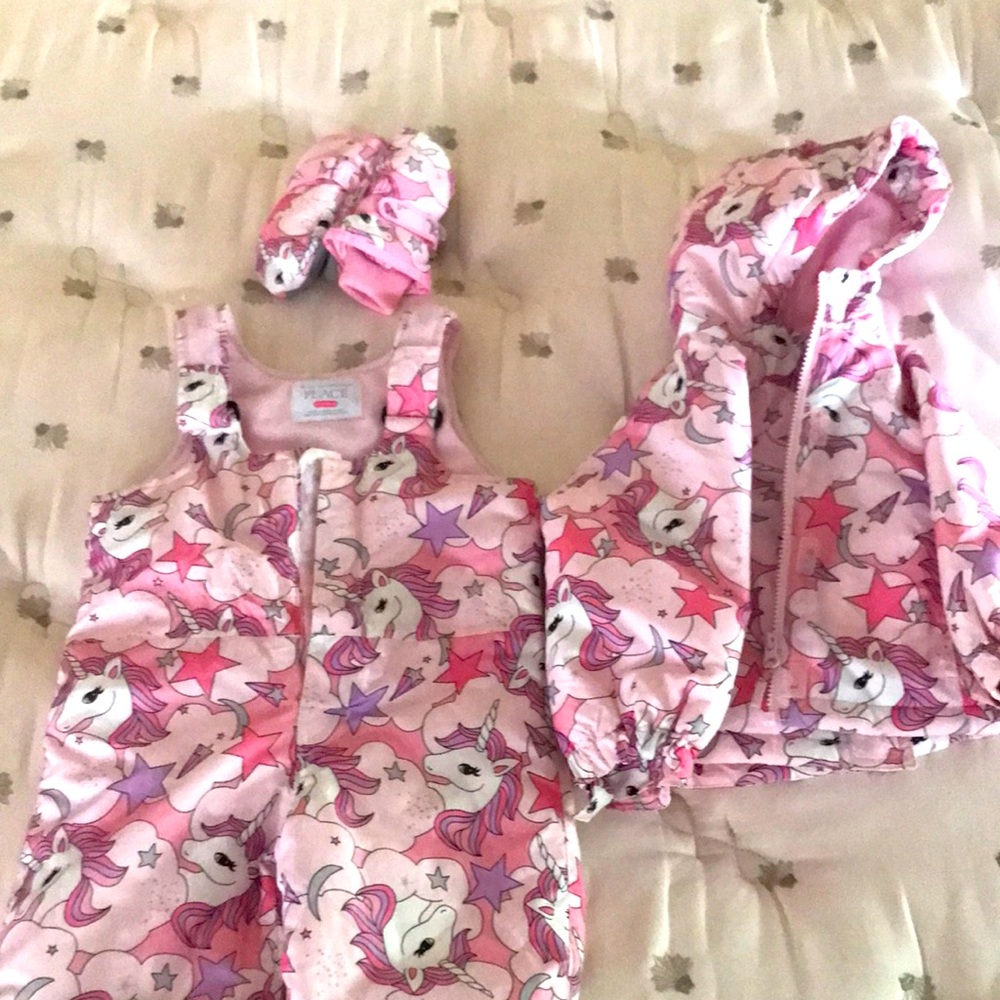 The Childrens Place Snowsuit Set
